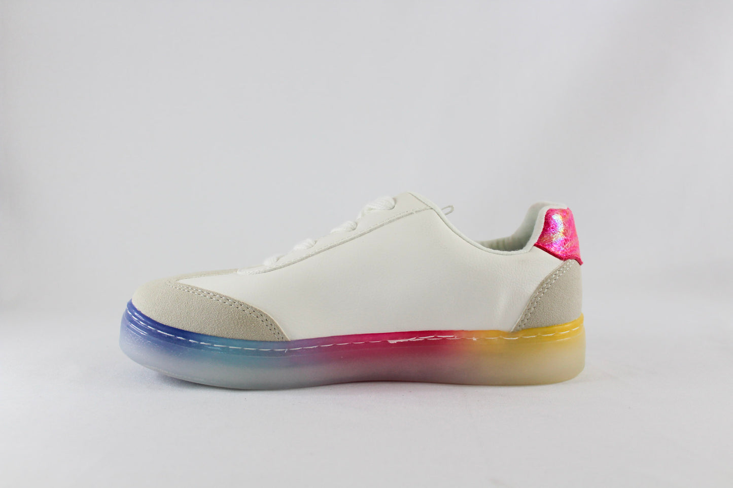 Girls' Cat & Jack Kira Rainbow Star Sneakers