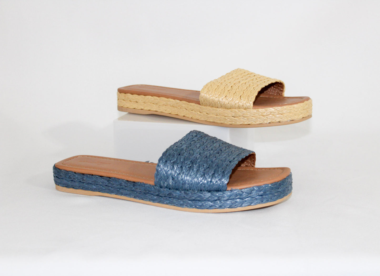 Women's Universal Thread Mardi Platform Woven Sandals